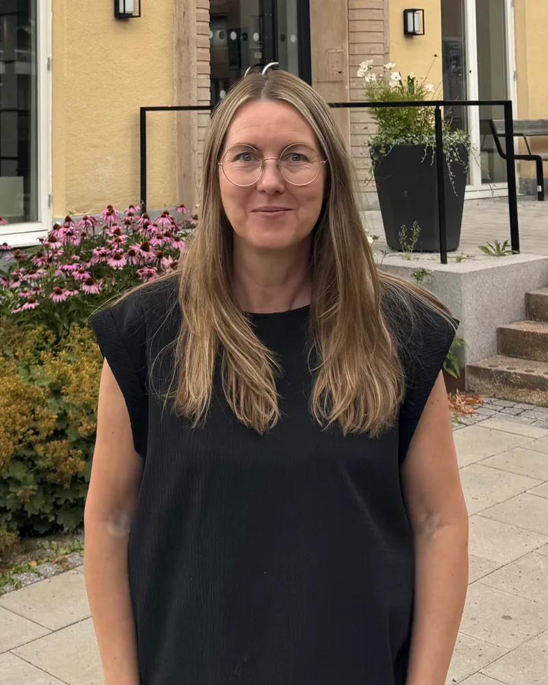 Porträtt av Malin Berggren.